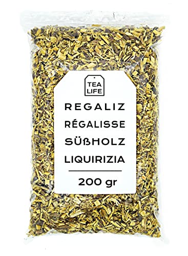 Infusion Regaliz 200 gr - Te de Regaliz - Raiz de Regaliz - Infusiones a Granel - Infusión de Hierbas - Propiedades Naturales