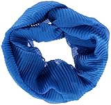 plissee falten rock Loop Schal mit Plisseefalten s.Oliver Women\'s Loop Schal mit Plisseefalten, Blue, 1
