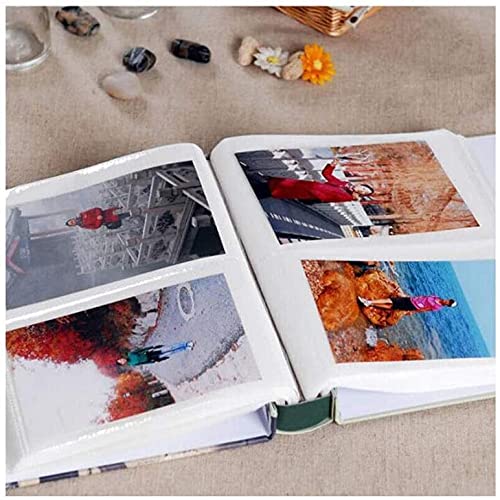 Śródmiąższowy album fotograficzny 200 arkuszy, 15 cm, 50 arkuszy / 100 stron, książka z dokumentami rozwoju dziecka, pary podróżne, w pudełku, 25,5 x 22,5 x 5,5 cm (kolor: #1)