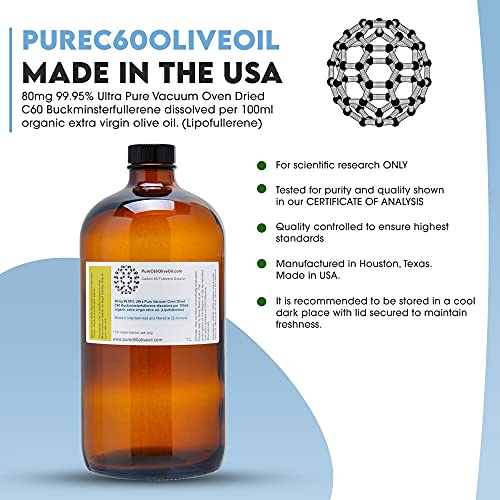 Aceite de oliva orgánico PureC60 1L miniatura 3