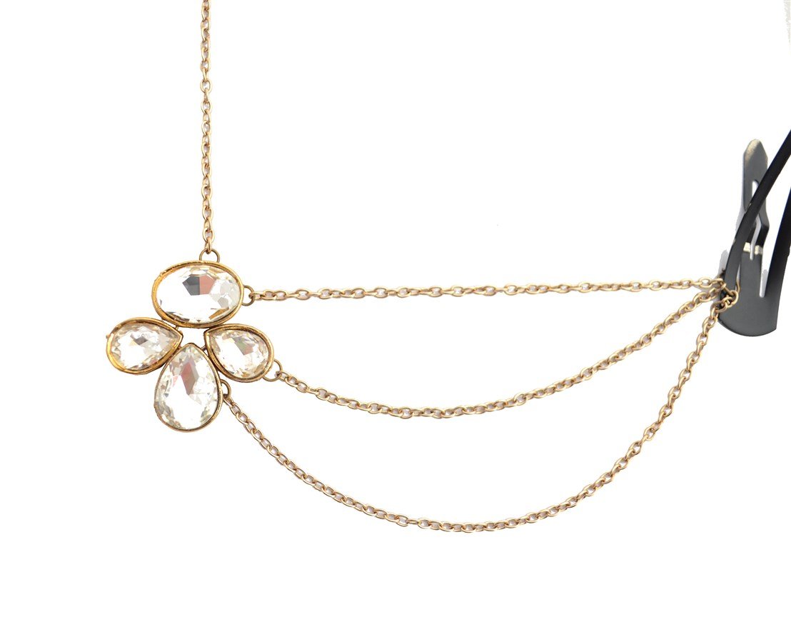 Kundan Gold Tikka Side Headchain Matha Patti