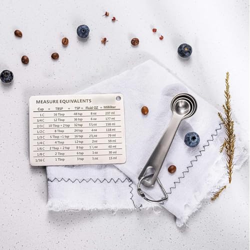 Tabla de conversión magnética para cocina y horneado miniatura 4