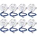 SATINIOR Electric Motor Synchronous Motor Turntable Synchron Motor 100-127Vac 50/60Hz 4W CCW/CW Direction for Hand-Made, School Project, Model or Guide Motor (5-6RPM, 8 Packs)