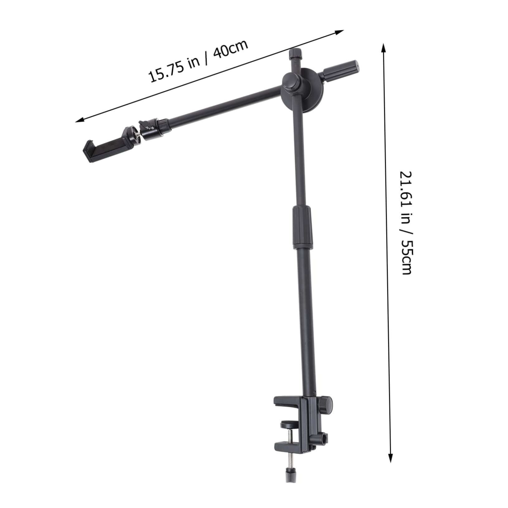 SEWACC Soporte para Teléfono Móvil en para Escritorio Ajustable Brazo Flexible y Almohadilla Antideslizante de Silicona Momentos de Ocio