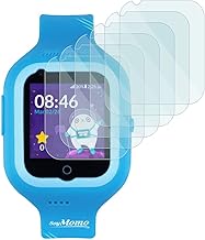 KARYLAX - Protection d'écran en Verre Flexible, Dureté 9H, Anti-Rayures, Film Protecteur Compatible pour Save Family Enjoy Montre Enfants (6 pièces)