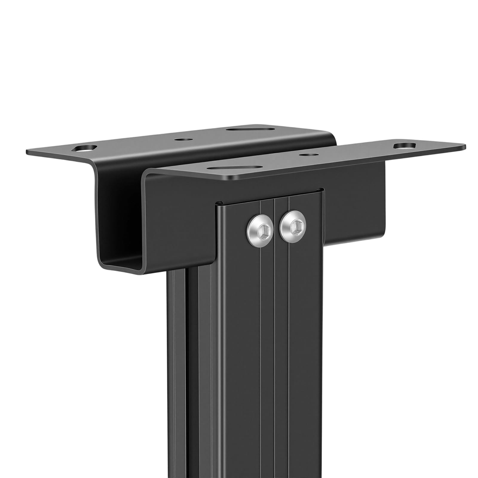 Supporto universale per proiettore, supporto da soffitto regolabile in altezza e supporto da parete per proiettore, portata massima 14 kg, 34 – 56 cm, regolabile con passacavo nascosto