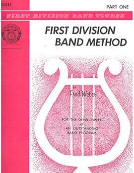Paperback First Division Band Method C Flute (Part ONE) Book