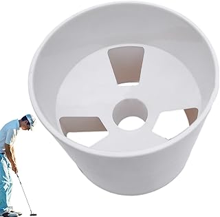 Jildouf Yard Practice Putting Hole Cup, Hole Outdoor Cup Golf Putting Practice Tool Cup, Golf Cup Backyard Golf Hole Cups Putting Cup for Lawn
