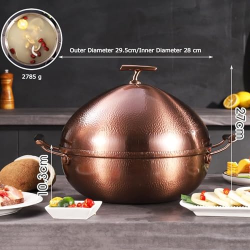 Olla para hot pot de acero inoxidable 27 cm miniatura 2