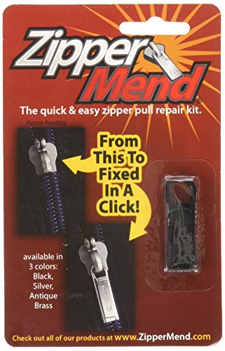 ZipperMend, Black