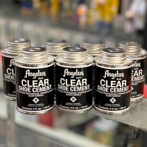 Angelus AG992-04-000 Clear Shoe Cement, 4Oz Can  thumb #6