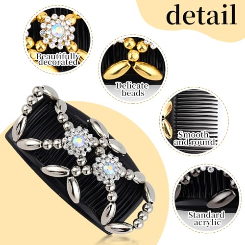 Beaded slides,4 pcs Stretchy Double - Image 3