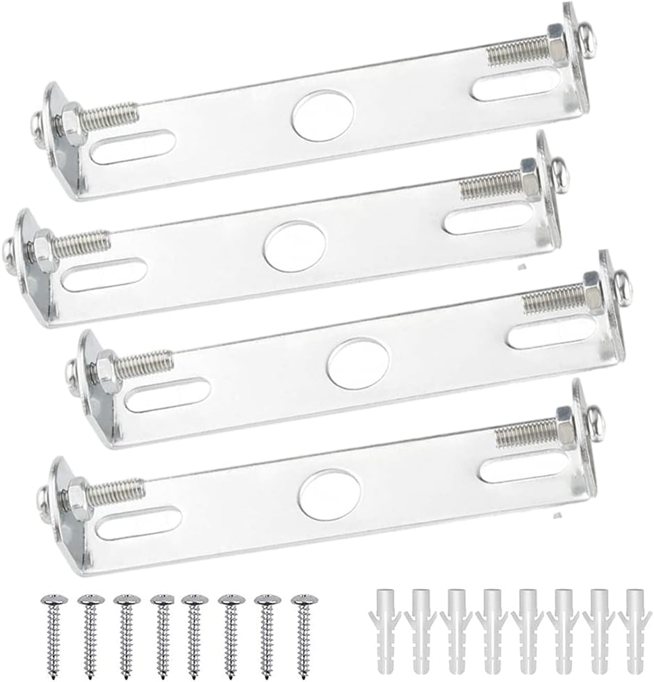 4 Pcs Lighting Fixture Ceiling Plate Bracket,Galvanized Ceiling Pendant