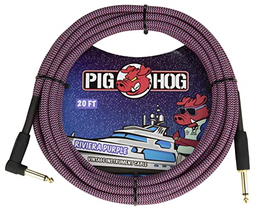 Pig Hog PCH20RPPR Instrument Cable 20 Foot