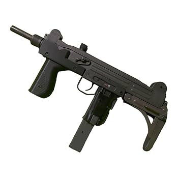 SMG UZI エアソフトガン ブラック SMG UZI エアソフトガン ブラック ウージー・サブマシンガン