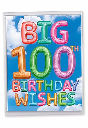 Grande carte d'anniversaire de groupe J5651HMBG-US format 8,5x11 cm