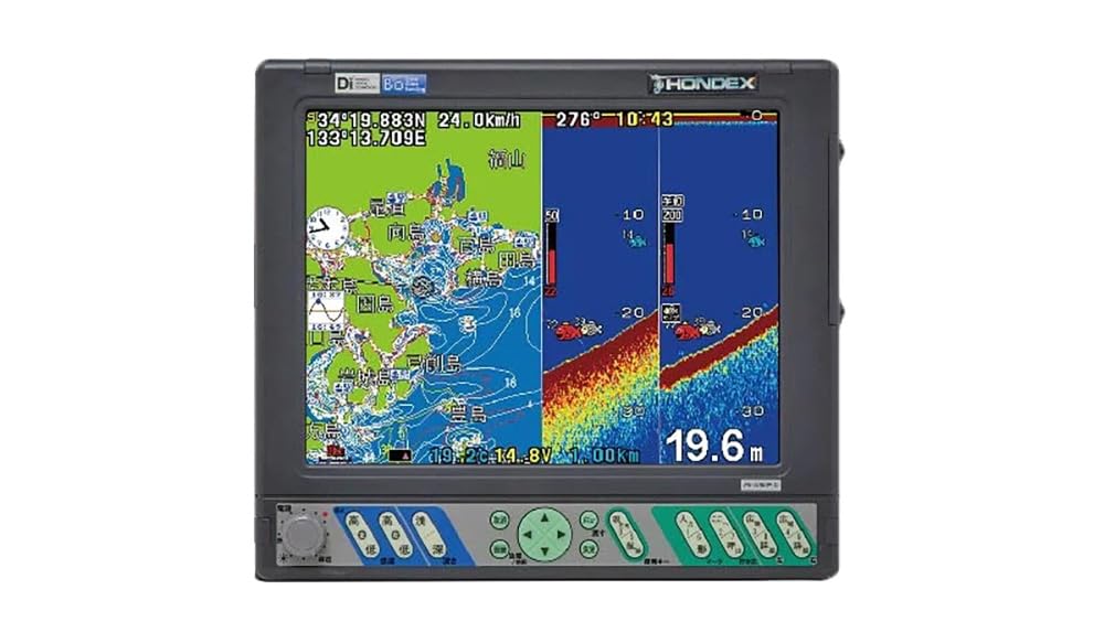 HONDEX HE-7301 10.4インチGPS魚探