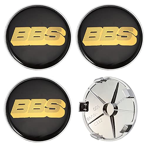 Fit BBS Wheel Center Caps 68mm 2.68 Wheel Center Hub Caps for BBS Modified Wheel Cover(Black Yellow) Fit BBS Wheel Center Caps 68mm 2.68" Wheel Center Hub Caps for BBS Modified Wheel Cover(Black Yellow)
