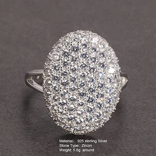 Genuine Silver Twilight Bella Swan Wedding Ring, 925 Sterling Silver, Women's Ring Micro Pavé Zircon Ring with a Jewelry Heart Box, Breaking Dawn Bella Swan engagement ring (9)3