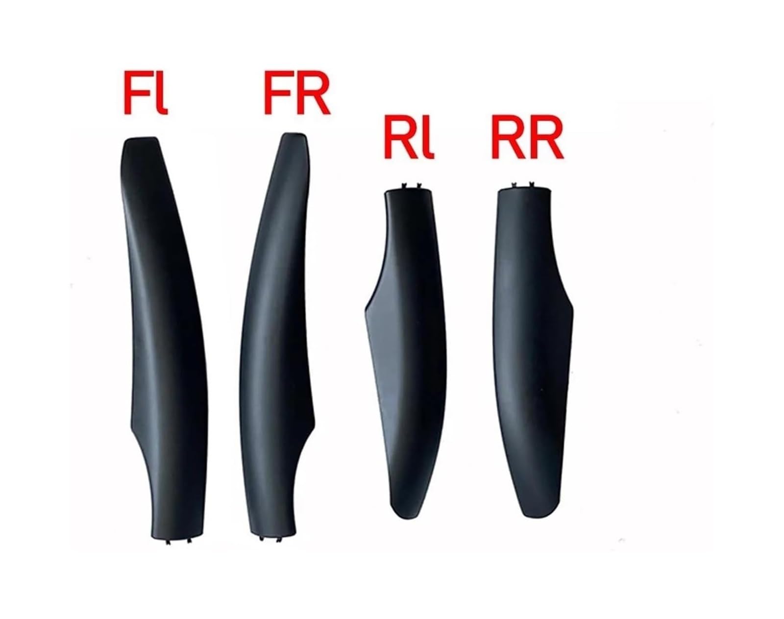 Barras Techo Coche Barra De Equipaje Carcasa Extremo Riel Cubierta Estante Barras Techo Coche Plástico para Benz para Viano V260 2008-2015(Rear Left)