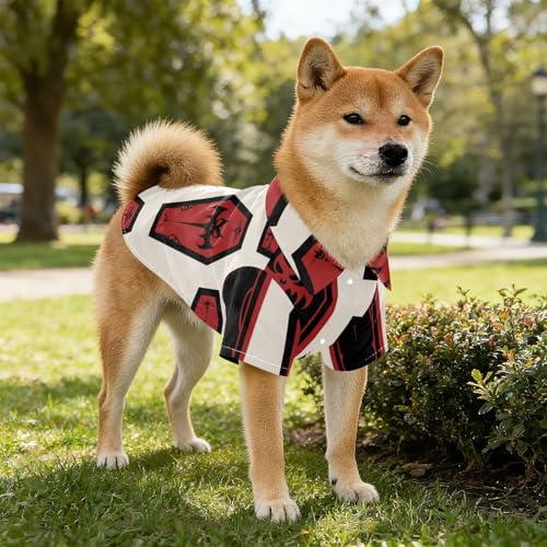 Polo gothique pour chien doux et léger qui ne gratte pas