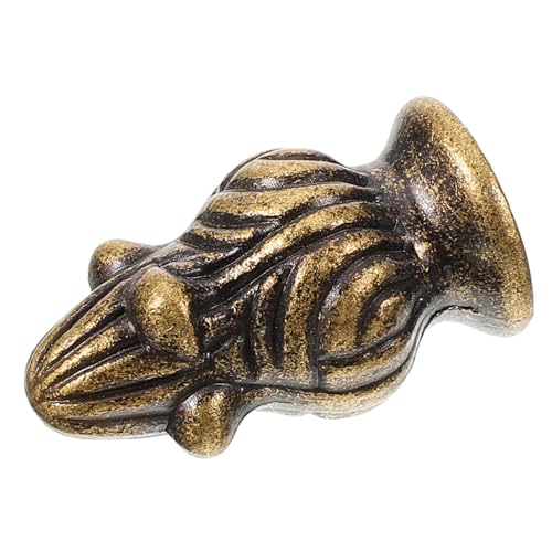 SHINEOFI Remate Lámpara De Mesa Decorativo Aleación De Zinc Pomo Con Rosca Compatible Con Pantallas y Accesorios Acabado Color Bronce Antiguo Para Salón y Escritorio