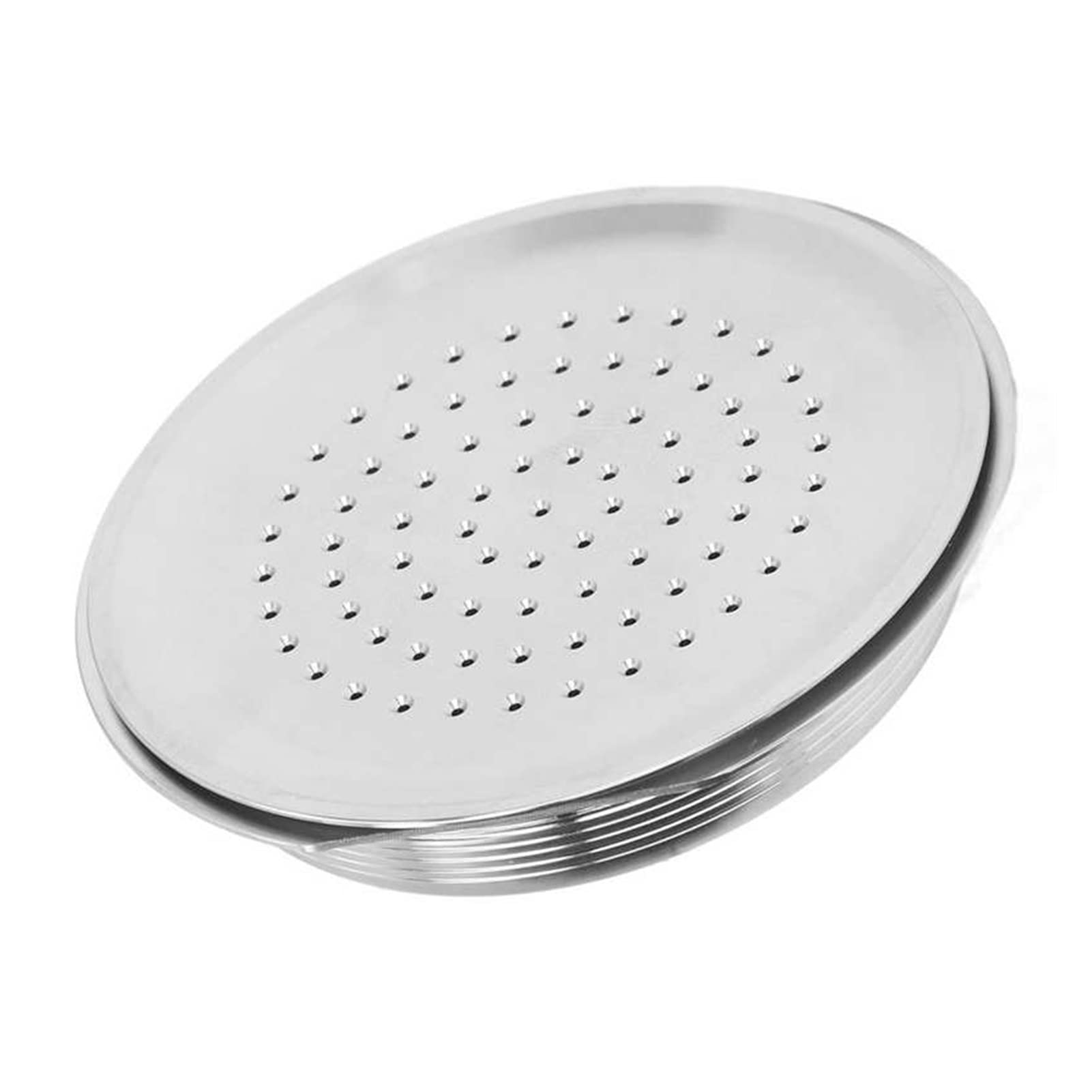 LANGshaw Refillable Coffee Pod Reusable Coffee Powder Capsule Stainless Steel with Brush Spoon Compatible For Senseo HD7801 HD6592 Leisurely