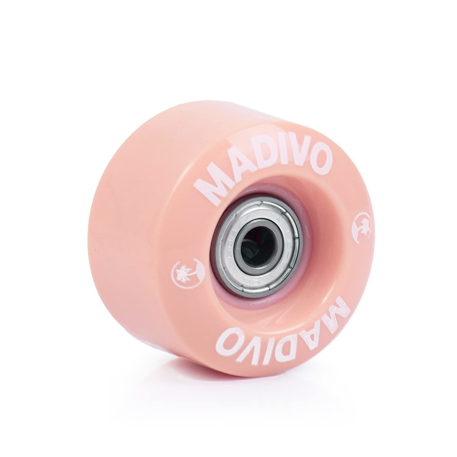 MADIVO Zapasowe kółka + łożyska kulkowe do wrotek 54 mm x 32 mm | zestaw składający się z 4 rolek 82A łożyska ABEC-7 | pastelowe kółka do quadów, do użytku na zewnątrz i wewnątrz