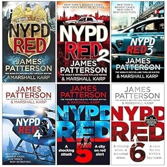 NYPD Red Series (1-6) Collection 6 Books Set By James Patterson      Paperback – January 1, 2023