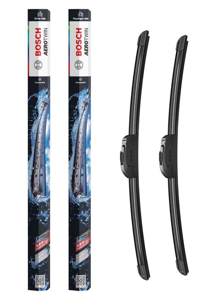 Bosch eAR451S - Scheibenwischer Aerotwin - Länge: 450/475 mm - Set für Frontscheibe, versand im Produktkarton: Weniger Müll, einfaches Auspacken