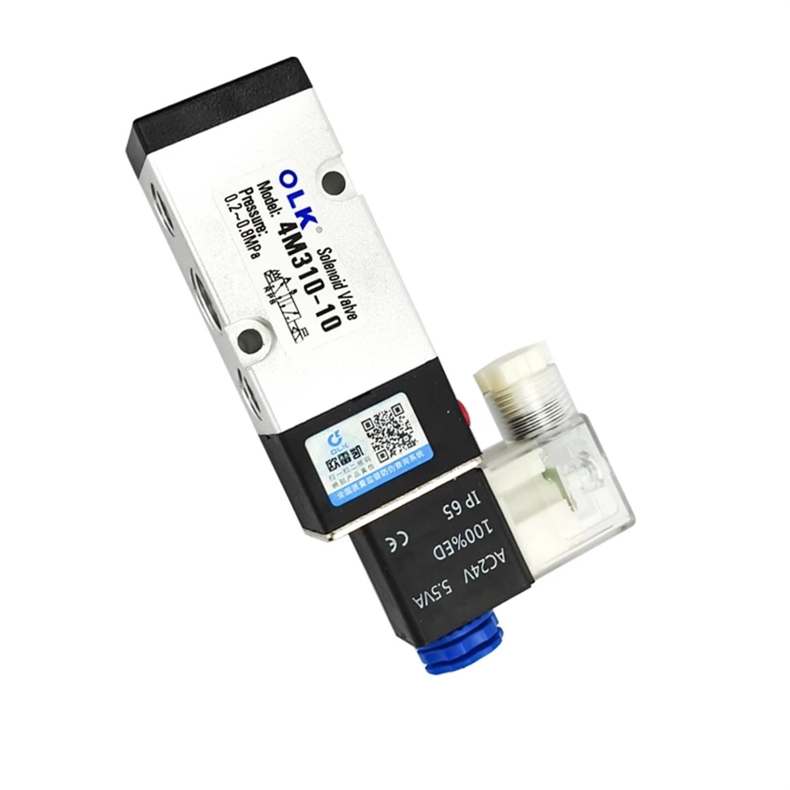 Électrovanne pneumatique 4M310-10 distributeur air 3 ports 2 positions AC220V