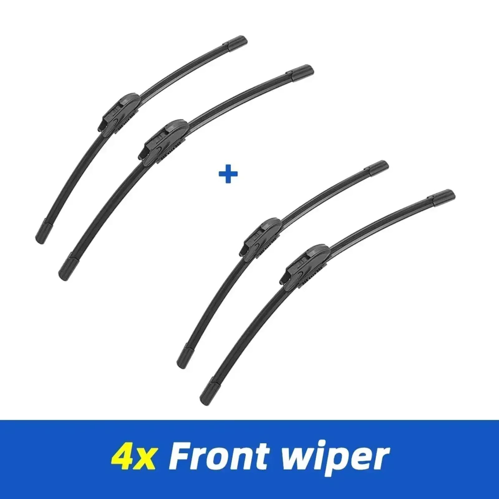 Escobillas Limpiaparabrisas Compatible Con Kia Para Sorento MK3 2015 2016 2017 2018 2019 2020 Ventana Parabrisas Automotriz Limpiaparabrisas Coche(4Front)