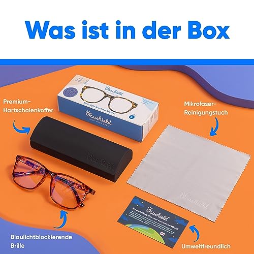 Ocushield Premium Blue Light Blocking Glasses - Prevent Eye Strain from Computers, Reading, Gaming, TV & Phones - Image 2