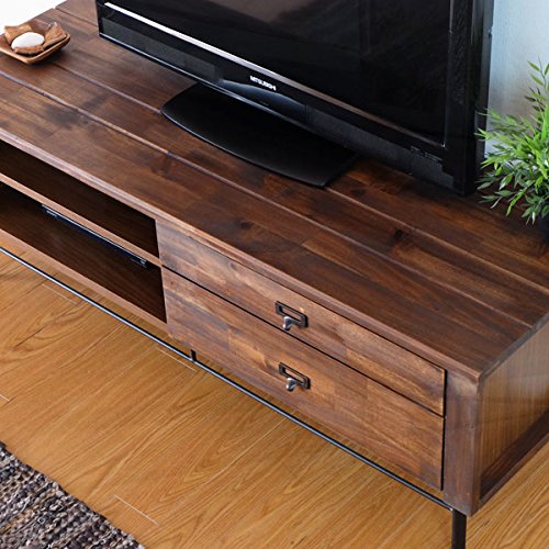 Amazon | ISSEIKI テレビボード 幅120cm (ミディアムブラウン) リトル