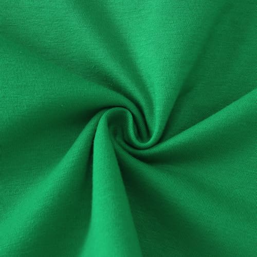 Image of CM C&M WODRO Kid Girl St Patrick's Day Shirt Lucky Clover T-Shirt Short Sleeve Cute Irish Shamrock Rainbow Graphic Tees Tops