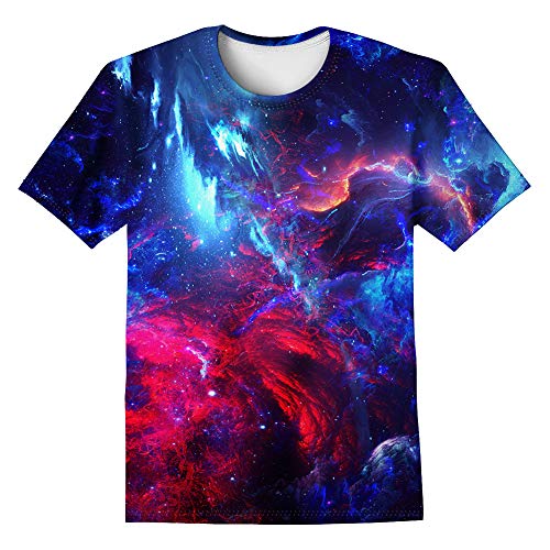 Image of LAIDIPAS Boys Girls 3D Graphic T-Shirt Short Sleeve Tops Tees 6-16 Years | Kids Crewneck Shirts, Vibrant Color, Lightweight and Quick Dry, Trendy Outfits for School, Parties, vacation and Daily Wear