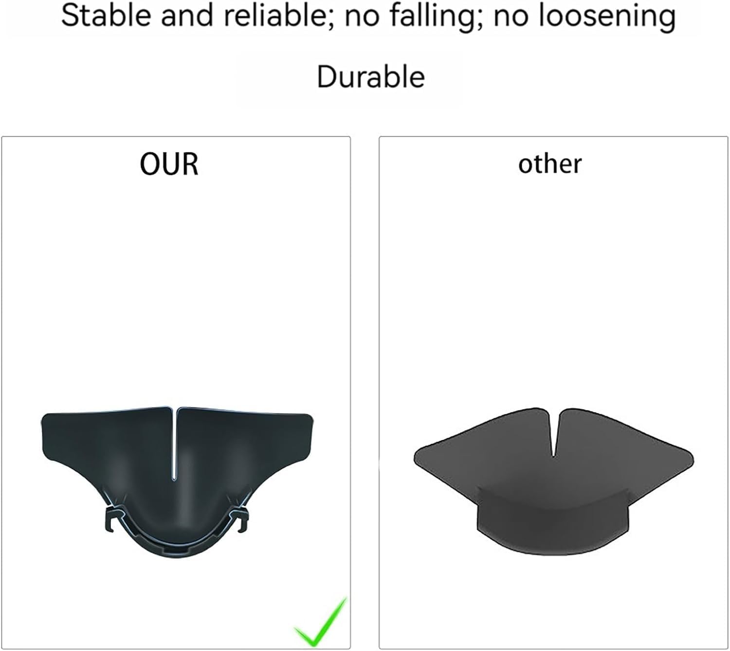 2PCS Light-Blocking Nose Cover Nose Guard Compatible for Meta Quest 3 VR Headset,Anti-Leakage Nose Pad Cushion Nose Mat VR Glasses Accessories