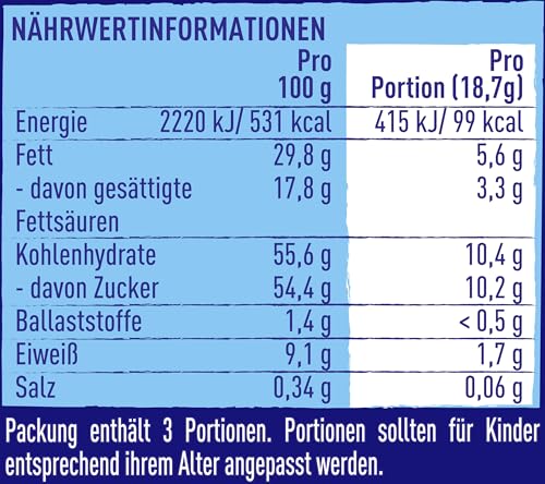 NESTLÉ SMARTIES Mini-Schoko-Weihnachtsmänner aus Milchschokolade, Hohlfigur gefüllt mit SMARTIES Mini Schokolinsen, 1er Pack (3x18.7g)