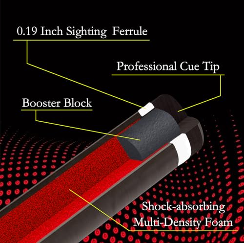 Taco de billar profesional en fibra de carbono 12.5 mm miniatura 3