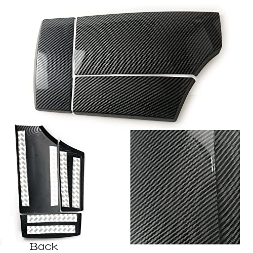 Chuanghui For Bmw 5 Series E60 E61 2004-2010 Carbon Fiber Color Car Interior Center Armrest Box Cover Console Box Storage Box Trim Covers 525I 528I 530I 535I 550I #TOP5