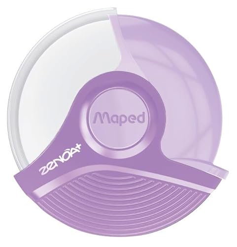 Maped Coffret d'Écriture Pastel 14 Pièces Crayons HB + Taille Crayon + Surligneurs + Feutres d'Écriture + Ciseaux 16cm + Gomme - vue 4