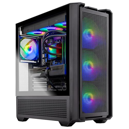 Image of Skytech Gaming Edge Gaming PC, AMD Ryzen 7 7800X3D 4.2GHz, AMD RX 9070XT 16GB VRAM, 1TB Gen4 NVMe SSD, 24GB DDR5 RAM 6000, 850W Gold ATX 3 PSU, 360 ARGB AIO, WI-FI 5, Windows 11, Desktop