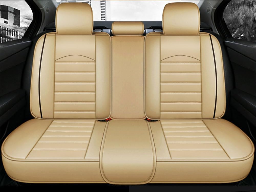 Auto Sitzbezüge Sets für Mazda 6 Cx5 3 Cx3 Cx7 Cx30 2000-2020 2021 2022 2023 2024 2025, Leder Sitzschoner Vorne und Hinten Full Set Sitzbezug Sitzkissen Wasserdicht Zubehör