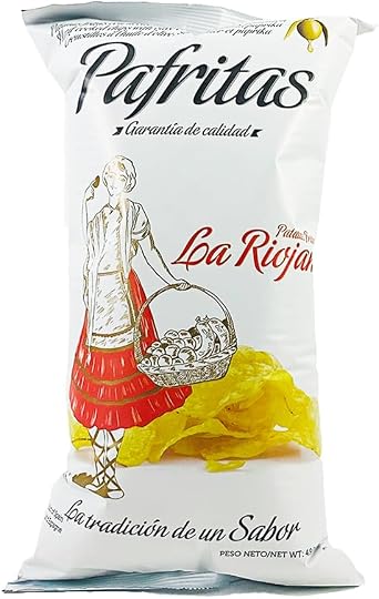 Pafritas Spanish Potato Crisps (Artisan Oak-Smoked Paprika)