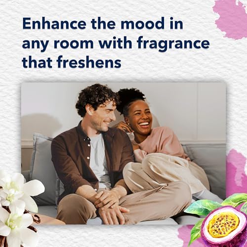 Image of Glade PlugIns Refills Air Freshener, Scented and Essential Oils for Home and Bathroom, Vanilla Passion Fruit, 3.35 Fl Oz, 5 Count