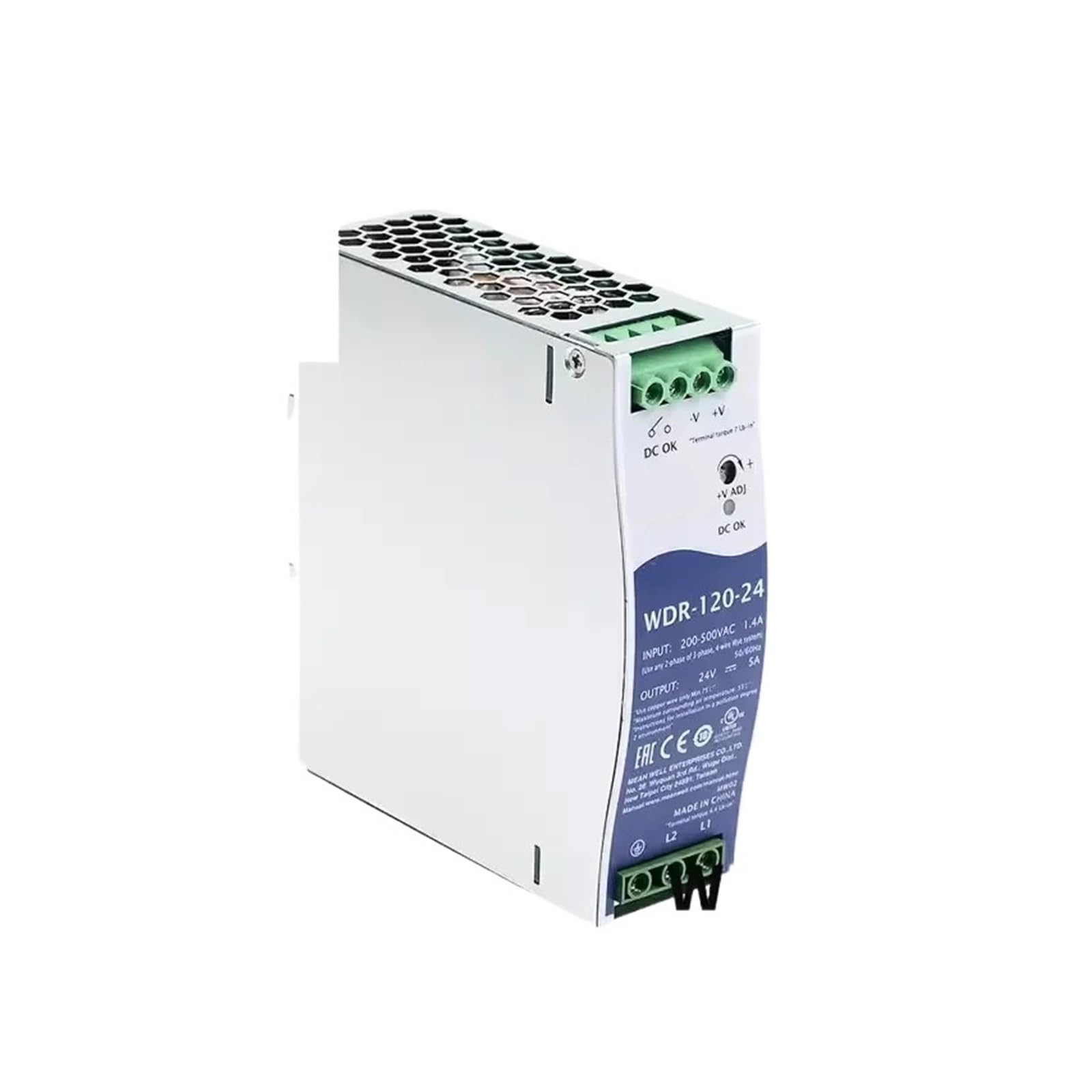 BRODEFUP WDR-120-24 WDR-120 120W24V switching power supply 5A motor drives 380V to 24VDC