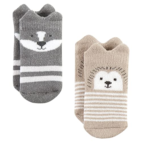 Image of Hudson Baby Baby 8-pack Cotton Rich Newborn and Terry Socks