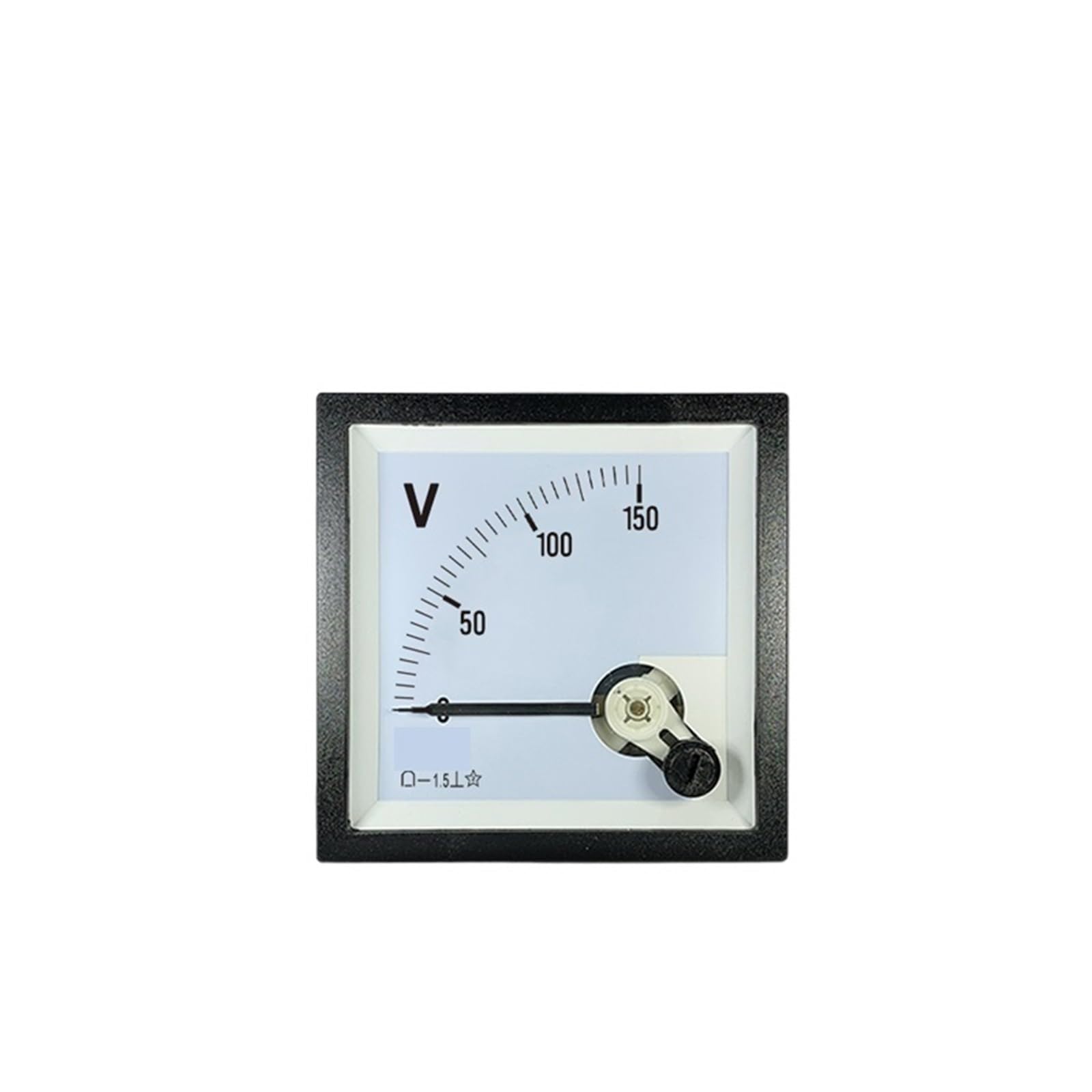 Voltmètre DC 150V CP72 résistant aux interférences - Compteur aiguille 72c1