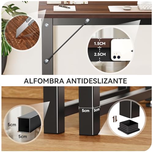 Consejos para Comprar Escritorios de Madera favoritos de las personas. 18 Escritorios de Madera marca SAFONUS (3)