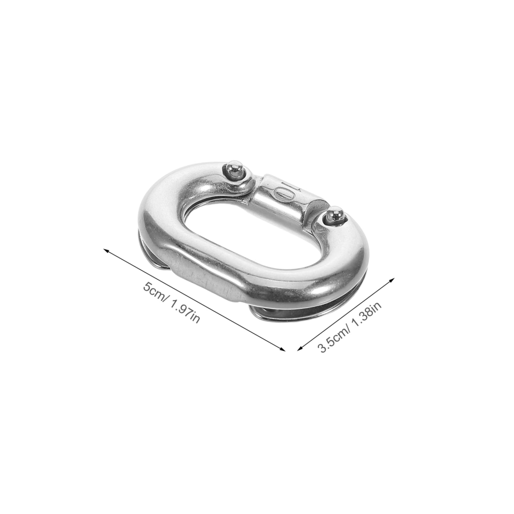 CIYODO High Strength Chain Coupler Quick Release Connector Easy Install for Chains